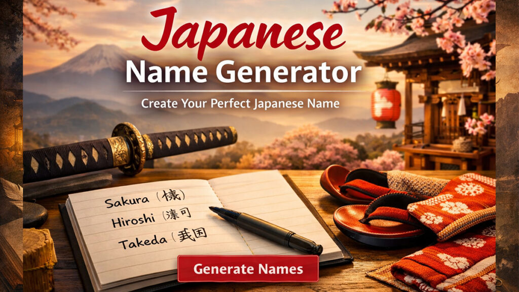 japanese name generator